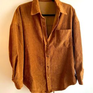 Long sleeve Corduroy Blouse